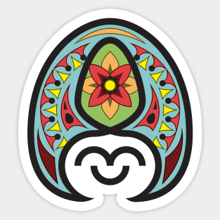 Spiritual Being With Third Eye Open Sticker